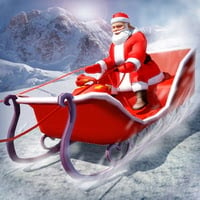 Santa Claus Truck: Christmas Gift Delivery
